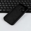 Чехол Red Line Ultimate, для телефона iPhone 14 Pro, силиконовый, микрофибра, черный Red Line