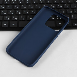 Чехол PERO, для телефона Xiaomi Redmi 10A, силиконовый, синий