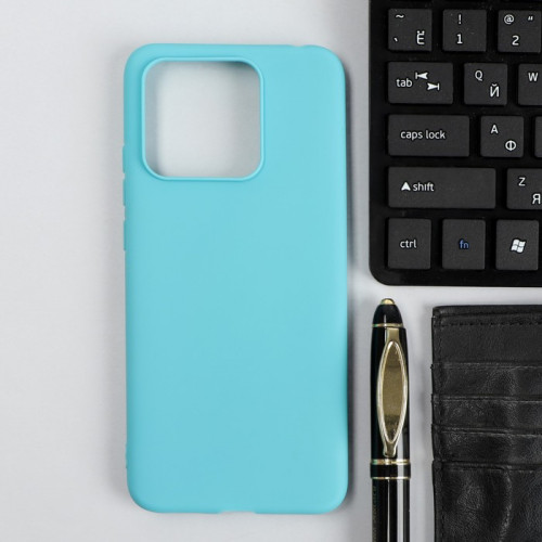 Чехол Red Line Ultimate, для телефона Xiaomi Redmi 10C, силиконовый, бирюзовый Red Line