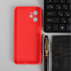 Чехол PERO, для телефона Realme C35, силиконовый, красный PERO