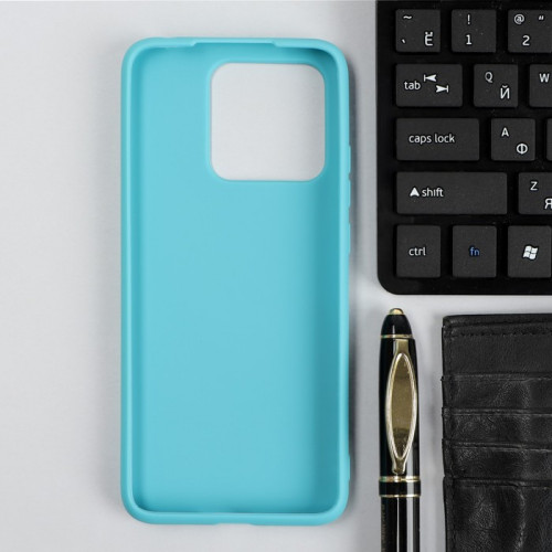 Чехол Red Line Ultimate, для телефона Xiaomi Redmi 10C, силиконовый, бирюзовый Red Line