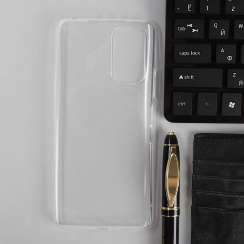 Чехол PERO, для телефона Samsung S21 Ultra, силиконовый, прозрачный PERO