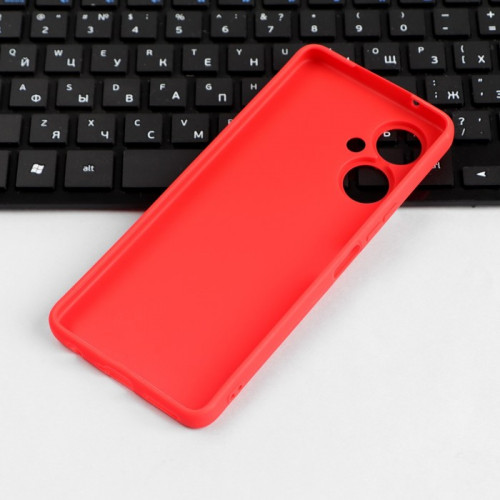 Чехол Red Line Ultimate, для телефона Tecno Camon 19, силиконовый, красный Red Line