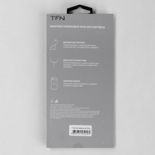 Чехол TFN, для телефона Samsung M12, TPU, прозрачный TFN