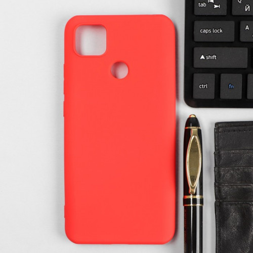 Чехол Red Line Ultimate, для телефона Xiaomi Redmi 10A, силиконовый, красный Red Line