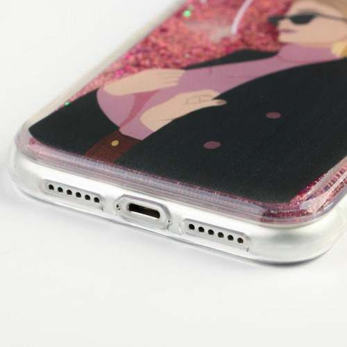 Чехол для телефона iPhone XR с блёстками внутри Ambition, 7.6 × 15.1 см Like me