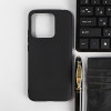 Чехол PERO, для телефона Xiaomi Redmi 10A, силиконовый, черный PERO