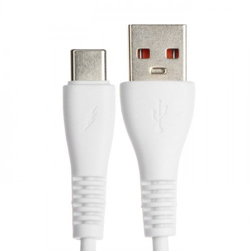 Кабель ONE DEPOT S01T, Type-C - USB, 2.4 А, 1 м, белый No Name