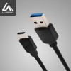 Кабель Luazon, Type-C - USB, 1 А, 1 м, чёрный Luazon Home