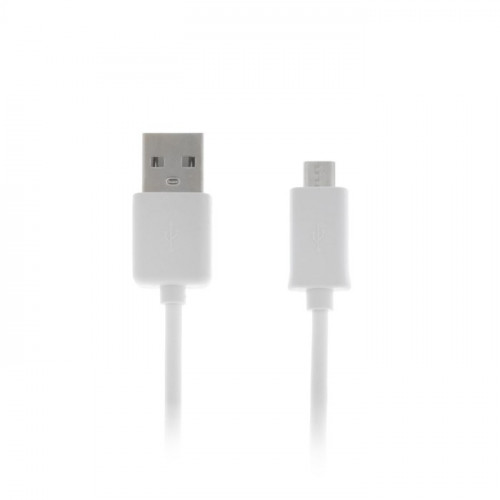 Кабель Luazon, microUSB - USB, 1 А, 1 м, белый Luazon Home