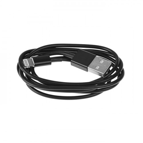 Кабель Mirex, Lightning - USB, 1А, 1 метр, черный Mirex