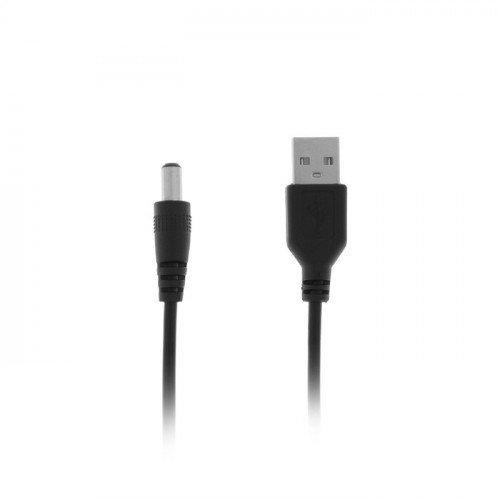 Кабель универсальный LuazON, разъем 5.5 - USB, 0,8 м, чёрный Luazon Home
