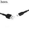 Кабель Hoco X20, microUSB - USB, 2 А, 2 м, PVC оплетка, черный Hoco