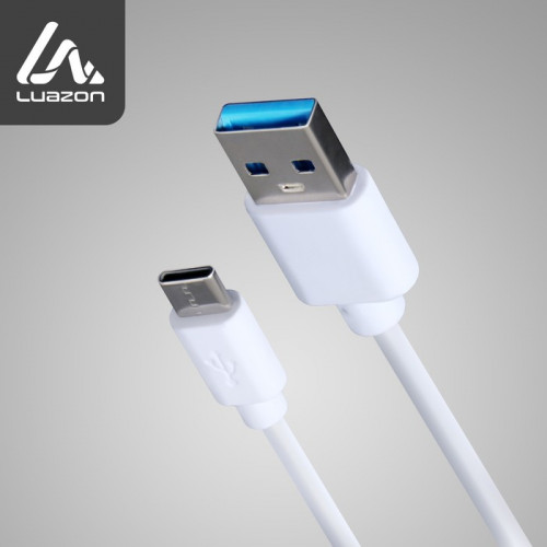 Кабель Luazon, Type-C - USB, 1 А, 1 м, белый Luazon Home