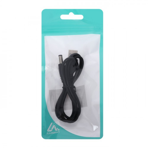 Кабель универсальный LuazON, разъем 5.5 - USB, 0,8 м, чёрный Luazon Home