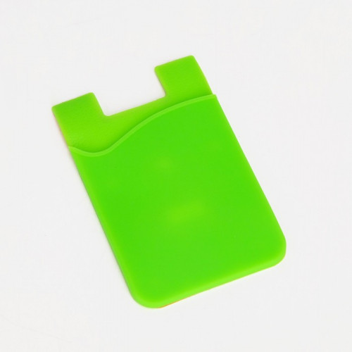 Картхолдер на телефон, цвет зелёный (производитель не указан)
