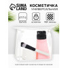 Косметичка на молнии маленькая, белая (производитель не указан)