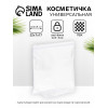 Косметичка с застежкой зип-лок, прозрачная (производитель не указан)