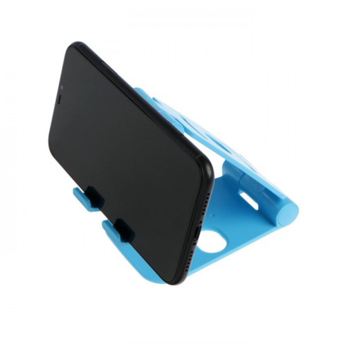 Подставка для телефона LuazON, регулируемая высота, силиконовые вставки, синяя Luazon Home