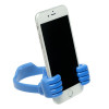 Подставка для телефона LuazON, в форме рук, регулируемая ширина, синяя Luazon Home