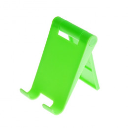 Подставка для телефона LuazON, складная, регулируемая, зелёная