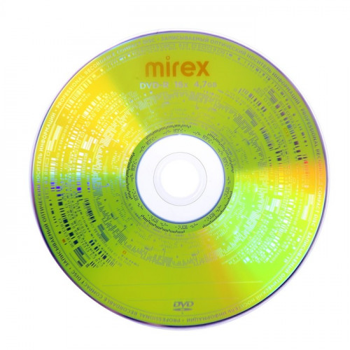 Диск DVD-R Mirex Brand, 16x, 4.7 Гб, конверт, 1 шт Mirex