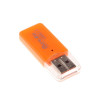 Картридер LuazON V-914 мини, для Micro-SD, USB, МИКС Luazon Home