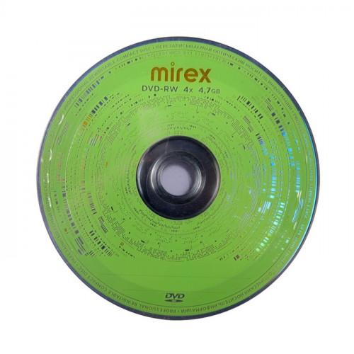 Диск DVD-RW Mirex Brand 50, 4х, 4.7 Гб, 1 шт Mirex