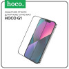 Защитное стекло Hoco G1, для iPhone 13 Pro Max, ПЭТ слой, анти отпечатки, черная рамка Hoco