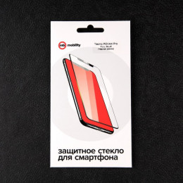 Защитное стекло mObility, для Tecno Pova 4 Pro, полный клей, черное