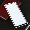 Защитное стекло Krutoff для Realme 8/8 Pro 4G, полный клей, черное Krutoff