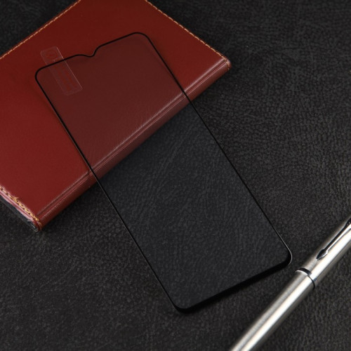 Защитное стекло mObility, для Infinix HOT 12 Pro, полный клей, черное Red Line