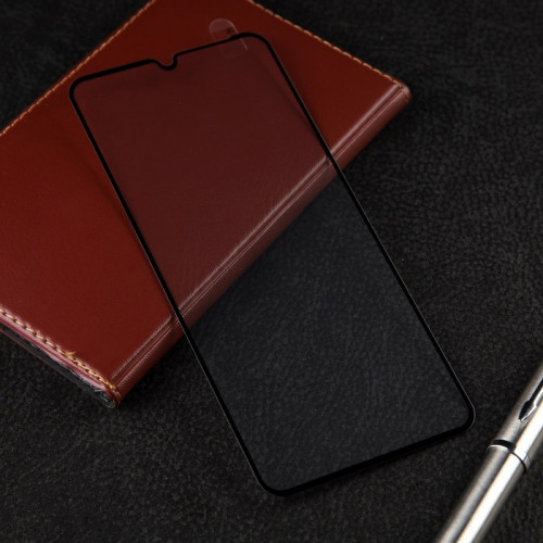 Защитное стекло mObility, для Samsung Galaxy A22 4G, полный клей, черное Red Line