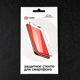 Защитное стекло mObility, для Samsung Galaxy A04s, полный клей, черное