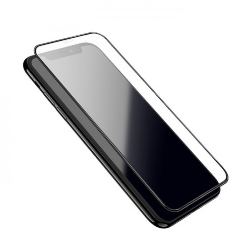 Защитное стекло Borofone, для iPhone 13 /13 Pro, анти отпечатки, 0.33 мм, 9 H, черная рамка Borofone