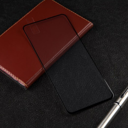 Защитное стекло mObility, для Xiaomi Poco X4 Pro 5G, полный клей, черное
