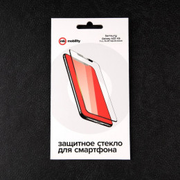 Защитное стекло mObility, для Samsung Galaxy A22 4G, полный клей, черное