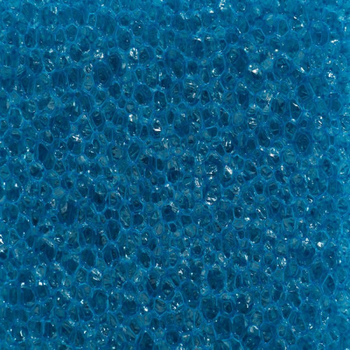 Губка прямоугольная для фильтра № 3, крупнопористая, 6 х 6 х 12 см, синяя AQUA STORY