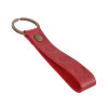 Брелок для автомобильного ключа, ремешок, натуральная кожа, красный, сердце (производитель не указан)