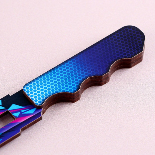 Модель из дерева «Нож», фиолетовый Лесная мастерская