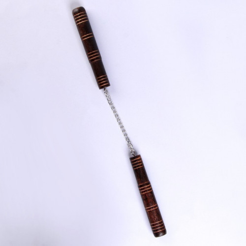 Детское деревянное оружие «Нунчаки» 15,5 × 2 × 2 см (производитель не указан)