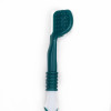 Зубная щётка для животных 360 градусов, зелёная/белая, 17,5 см Пижон
