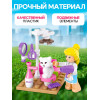 Конструктор «Розовая мечта. Кошачий салон», 30 деталей Sluban