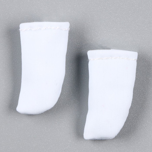 Носки для куклы, цвет белый (производитель не указан)