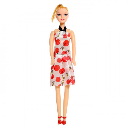 Кукла-модель «Тина» в платье, МИКС (производитель не указан)