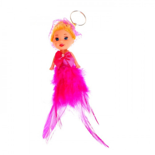 Куколка-брелок «Куколка-ангелочек», пёрышки, цвета МИКС (производитель не указан)