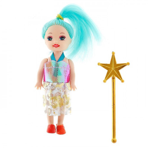 Кукла малышка «Волшебница», с волшебной палочкой, МИКС (производитель не указан)