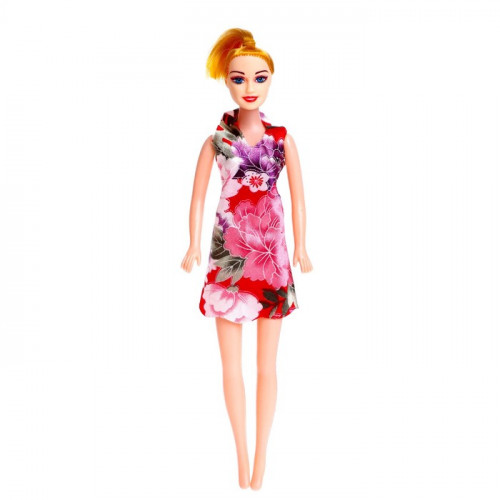 Кукла-модель «Оля» в платье, МИКС (производитель не указан)