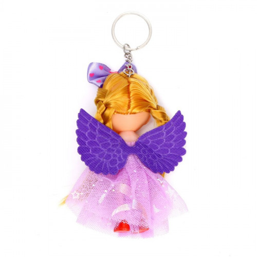 Кукла «Юля» на брелоке, с крыльями, цвет МИКС (производитель не указан)