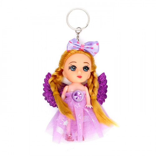 Кукла «Юля» на брелоке, с крыльями, цвет МИКС (производитель не указан)
